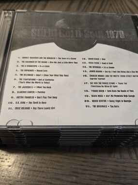 Time Life Music SOLID GOLD SOUL CD Set Lot Of 10 DISCS 1970-1979 Aretha Stevie
